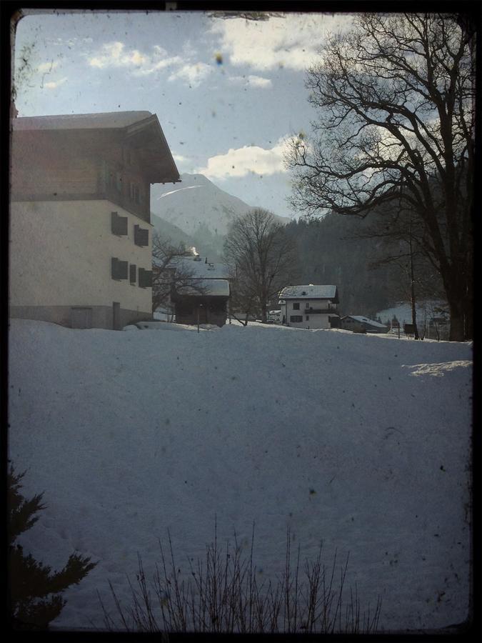 Ferienwohnung Haus Fless 7 Klosters-Serneus Exterior foto