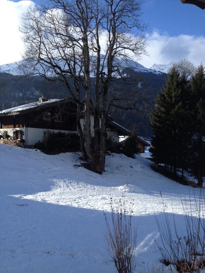 Ferienwohnung Haus Fless 7 Klosters-Serneus Exterior foto