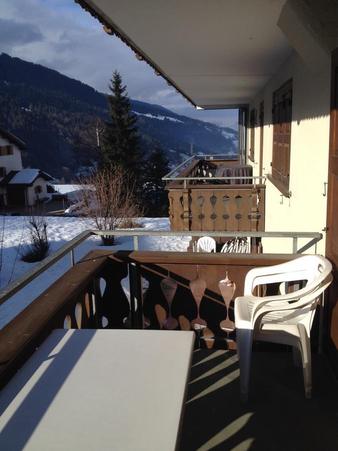 Ferienwohnung Haus Fless 7 Klosters-Serneus Exterior foto