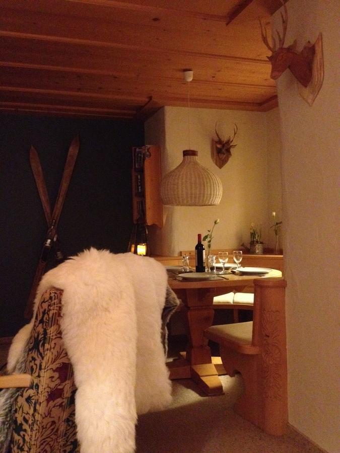 Ferienwohnung Haus Fless 7 Klosters-Serneus Exterior foto